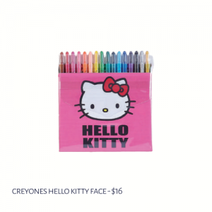 Creyones Hello Kitty Face